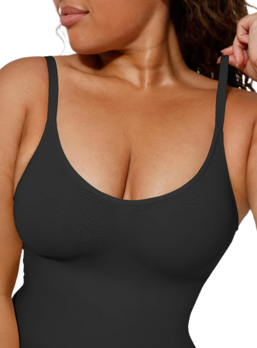 SEAMLESS SCULPT BODY SHAPER WITH OPEN-BACK