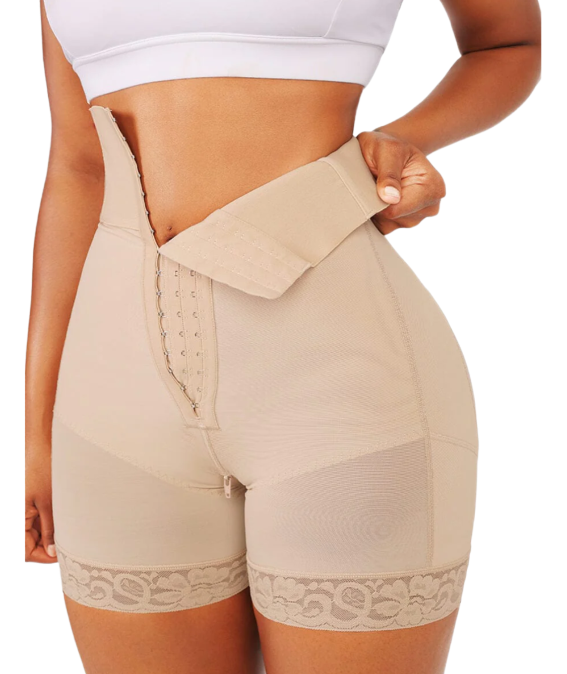 3-BONE TRIPLE-BREASTED HIGH-WAIST ELASTIC BODY BUTT LIFTER