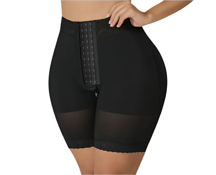 FAJAS - HOURGLASS BBL TUMMY CONTROL HIGH WAISTED POST SURGERY SHAPEWEAR SHORTS / POWERNET