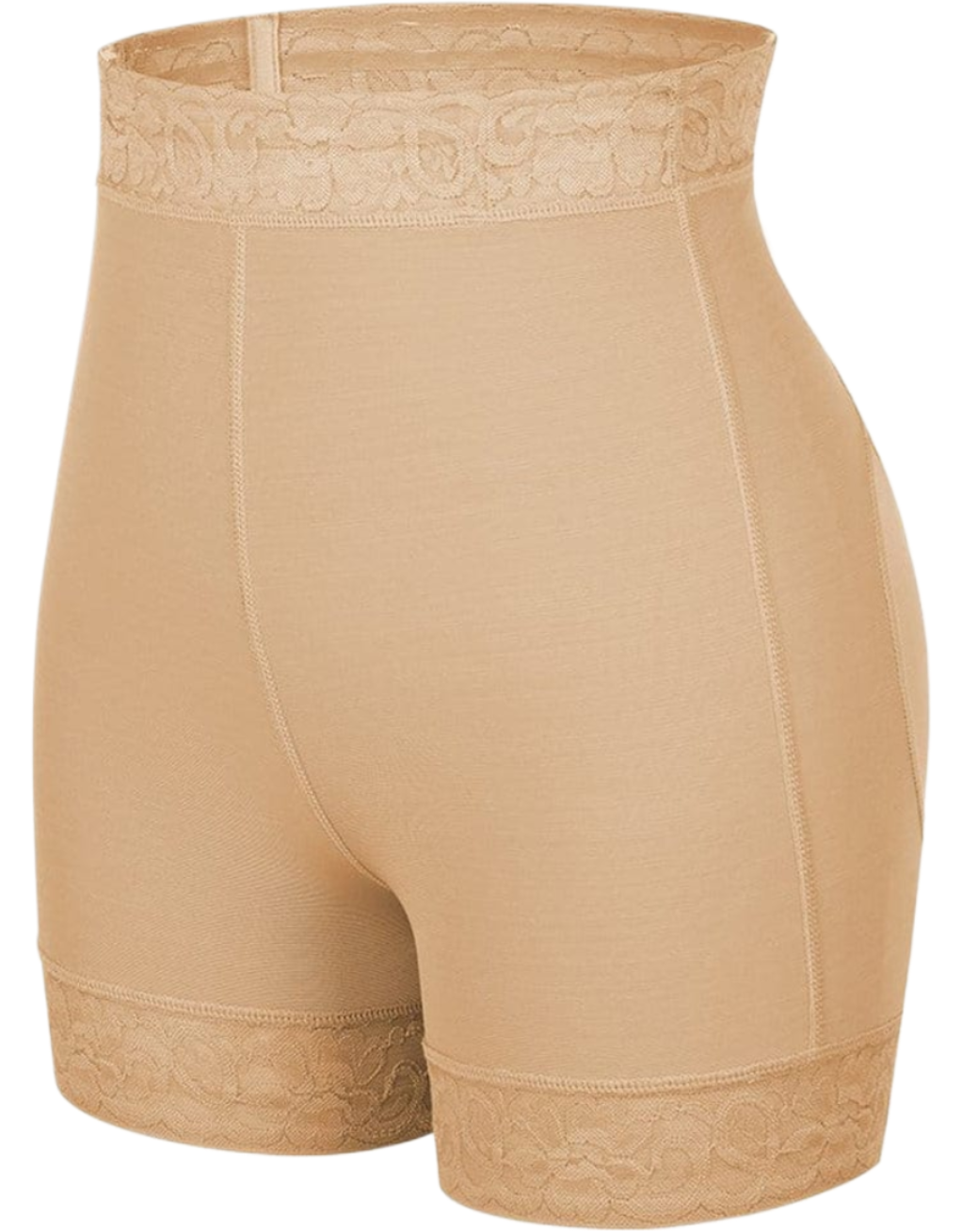 HIGH-WAIST LACE BUTT ENHANCER PANTY – CURVE SMOOTHING