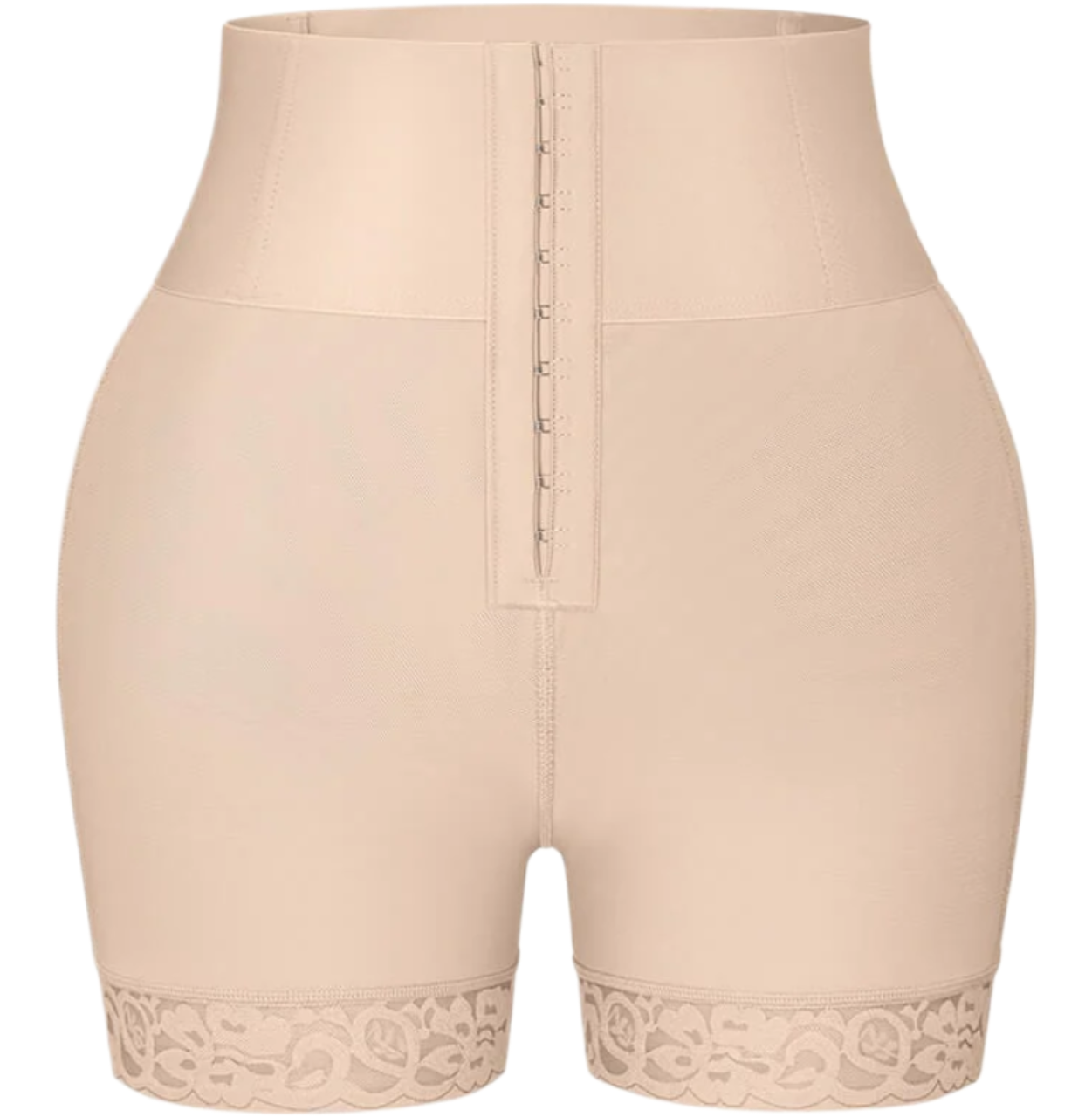 BUTT LIFTER TUMMY CONTROL MID-WAISTED MID-THIGH SHAPER SHORT