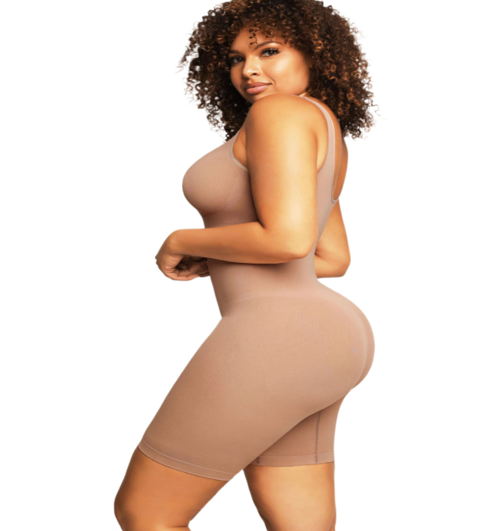 ECO-FRIENDLY SEAMLESS OUTERWEAR JUMPSUIT SHAPEWEAR