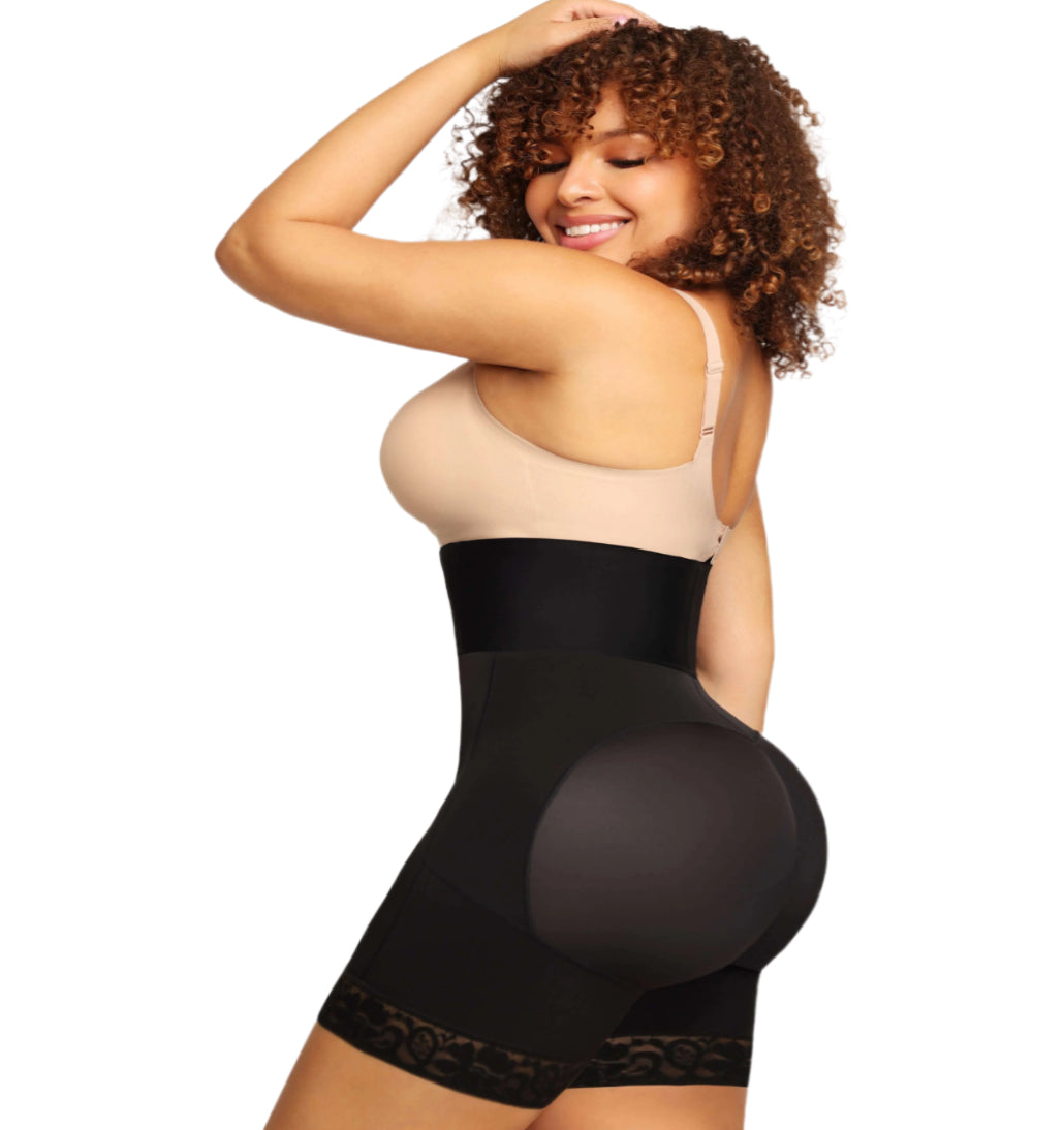 3-BONE TRIPLE-BREASTED HIGH-WAIST ELASTIC BODY BUTT LIFTER