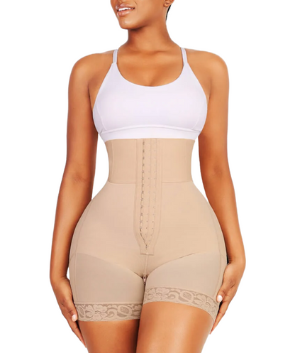 3-BONE TRIPLE-BREASTED HIGH-WAIST ELASTIC BODY BUTT LIFTER