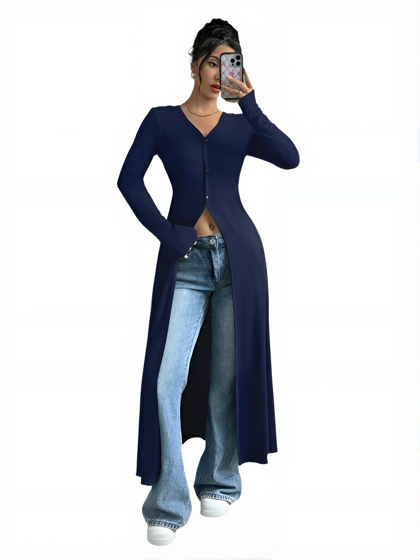 RENATA- LONG CARDIGAN