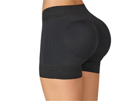 FAJAS HIGH WAIST SHAPING COMPRESSION SHORTS FOR WOMEN / POWERNET