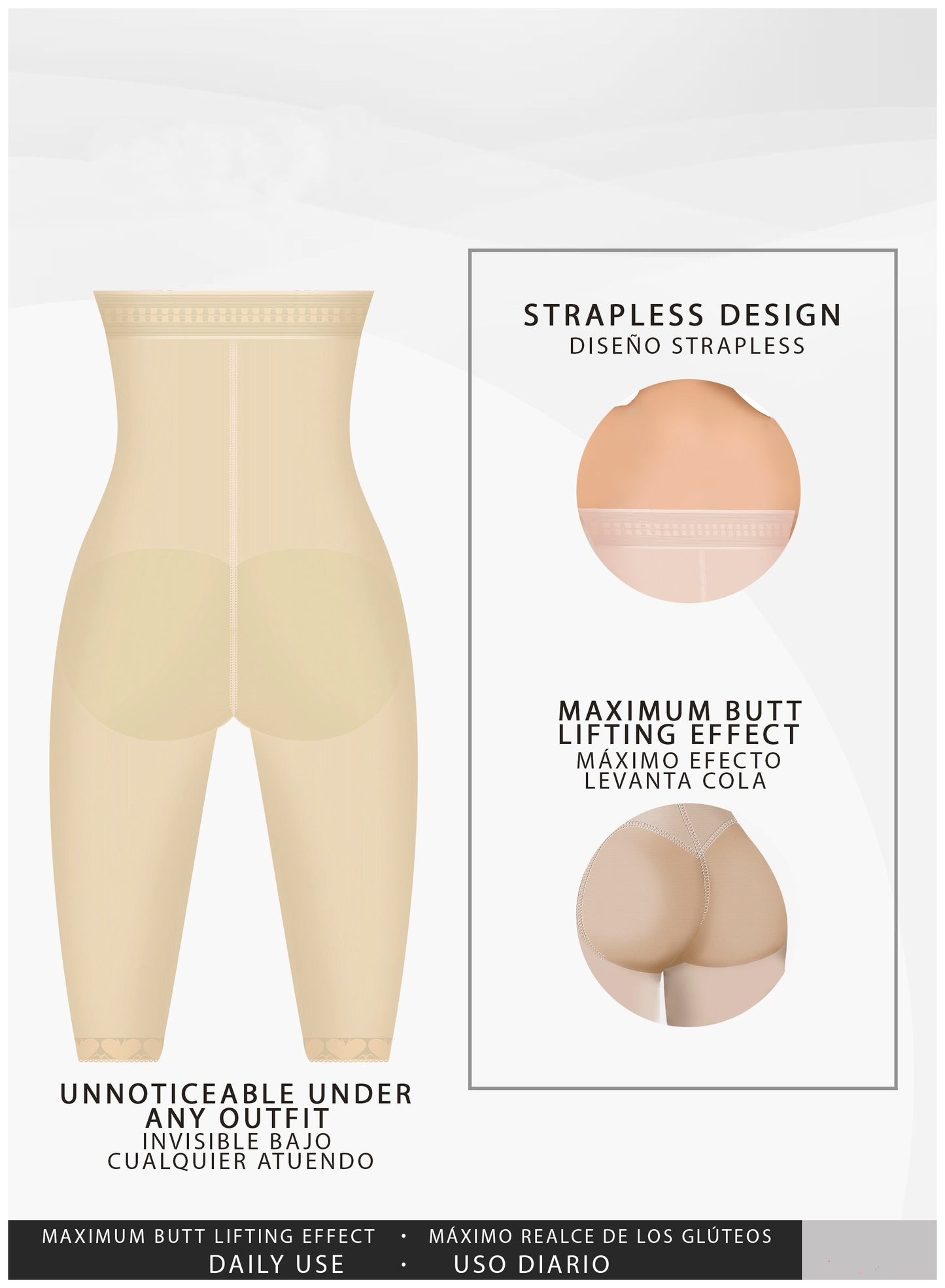 BUTT LIFTER CAPRI SHAPEWEAR | POWERNET