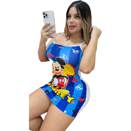 DISNEY -MINI SLIP DRESS
