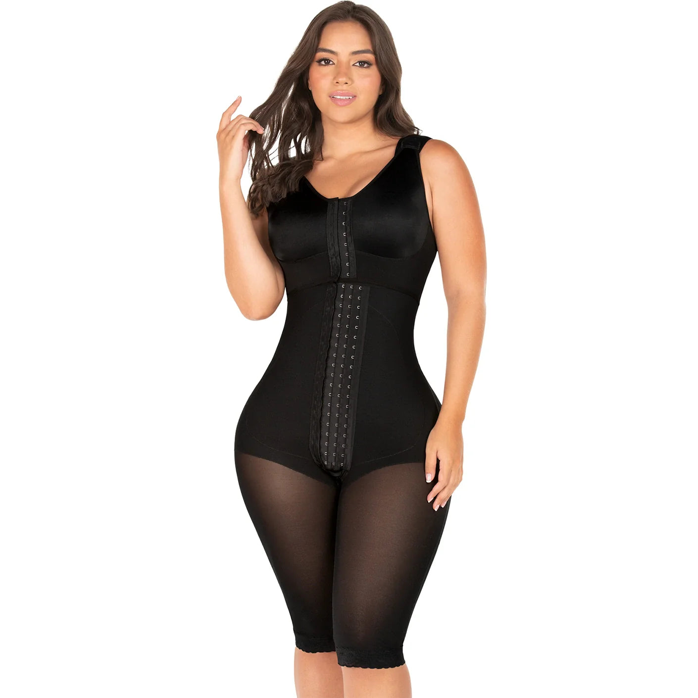 POST OP HIGH COMPRESSION BODYSUIT WITH BRA | ULTRA HIP CAPACITY