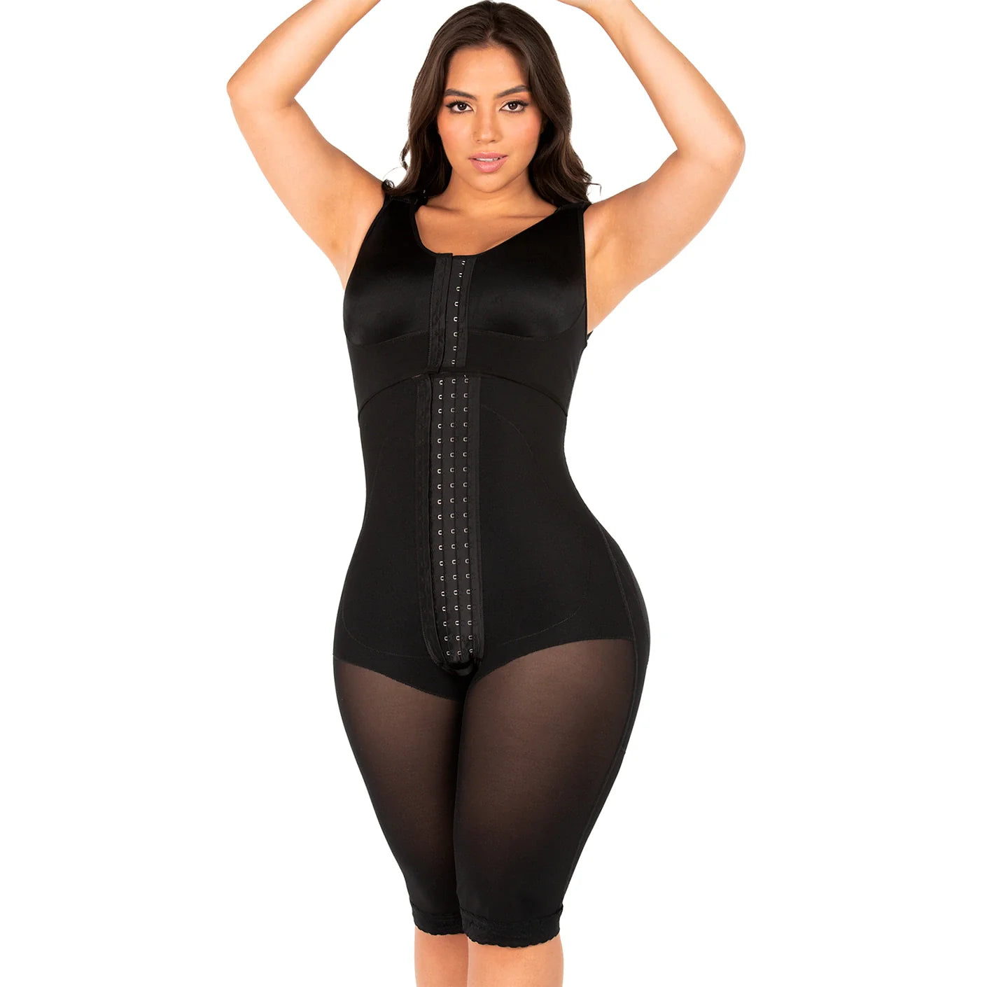 POST OP HIGH COMPRESSION BODYSUIT WITH BRA | ULTRA HIP CAPACITY