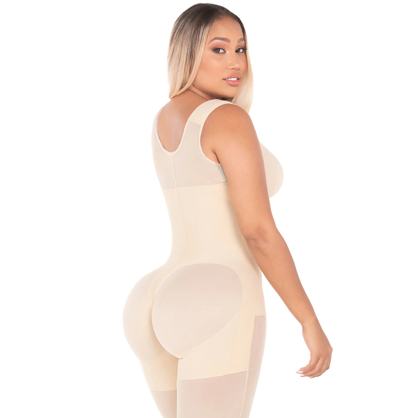 POST OP HIGH COMPRESSION BODYSUIT WITH BRA | ULTRA HIP CAPACITY