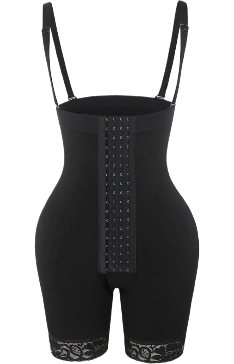 FULL BODY SHAPER GIRDLE WITH HOOKS FOR BUTT LIFTING AND TUMMY CONTROL