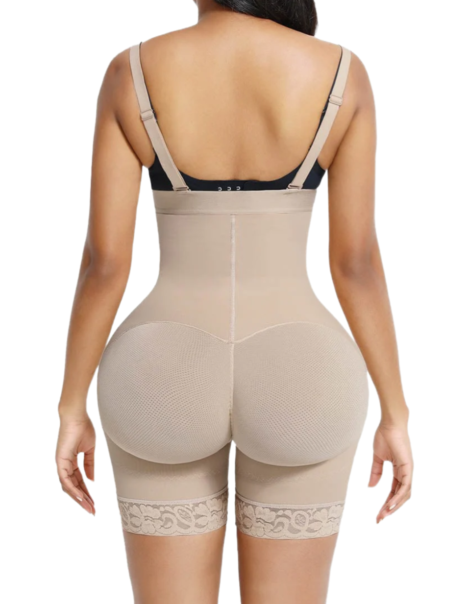 FULL BODY SHAPER GIRDLE WITH HOOKS FOR BUTT LIFTING AND TUMMY CONTROL