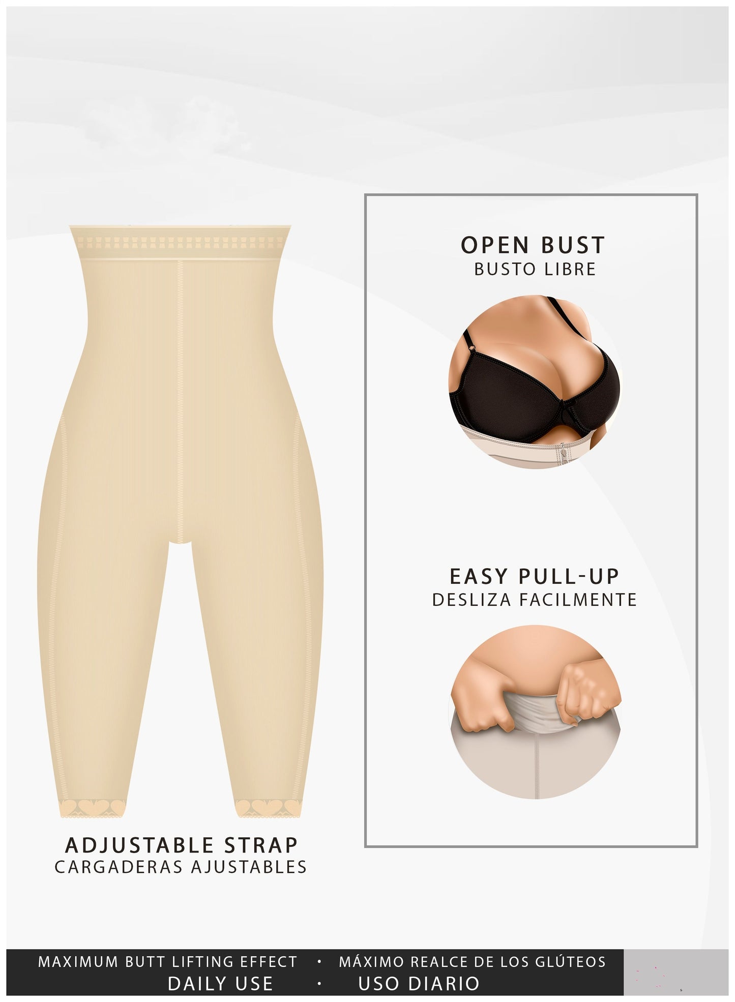 BUTT LIFTER CAPRI SHAPEWEAR | POWERNET