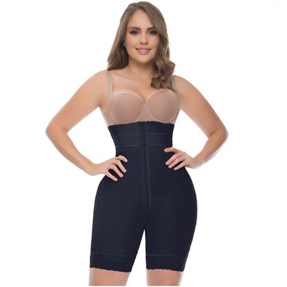 HIGH WAISTED TUMMY CONTROL BUTT LIFTER SHAPEWEAR SHORTS / POWERNET
