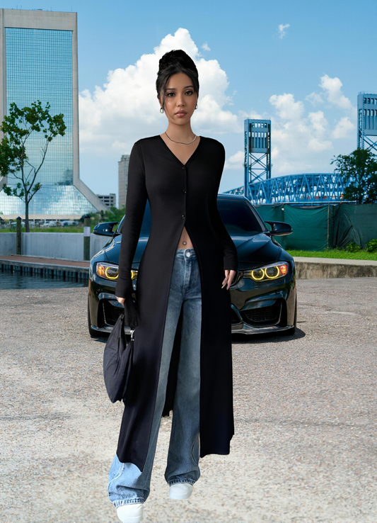 RENATA- LONG CARDIGAN
