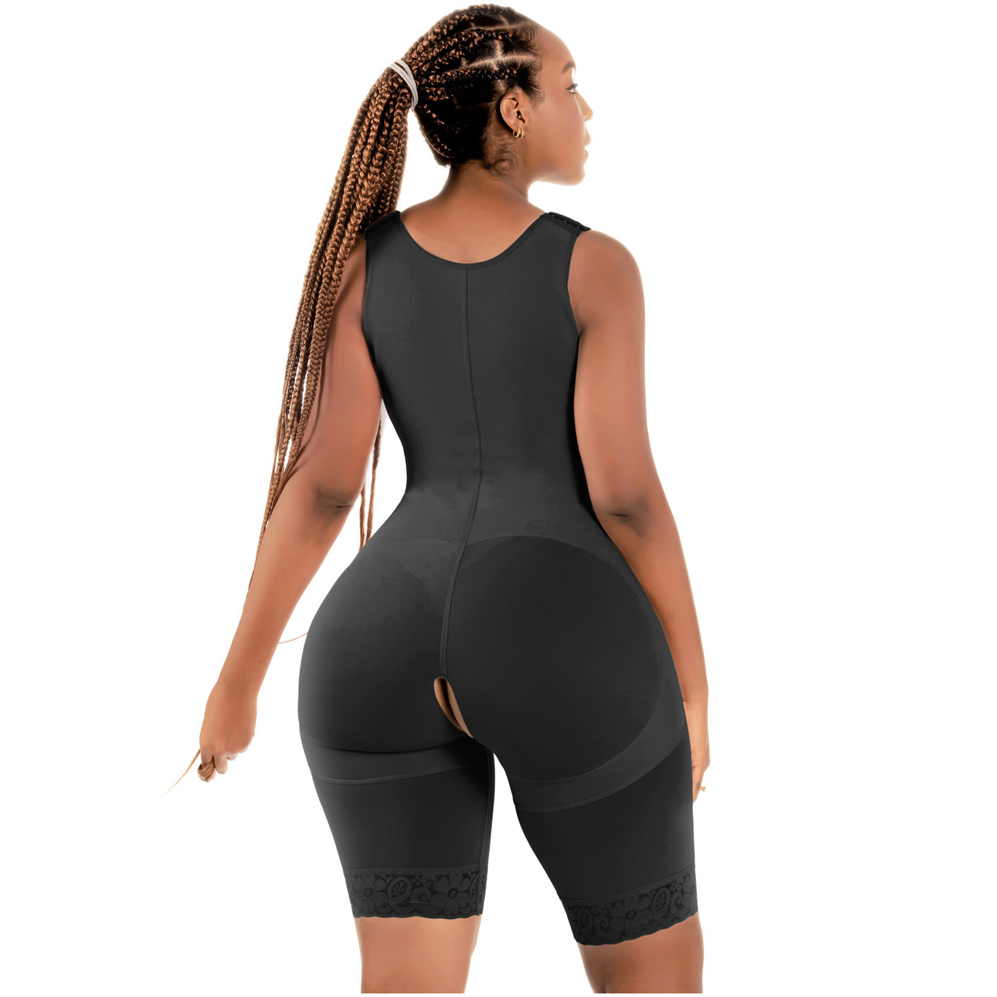 FAJAS - SHAPEWEAR BODYSUIT WITH BUILT-IN BRA - POST SURGERY & DAILY USE - POWERNET